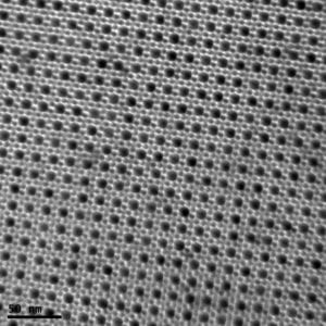 Binary super lattice of quantum dots